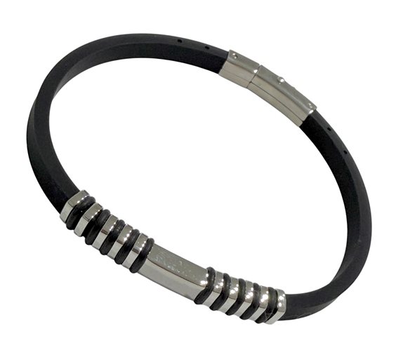 Bracciale Domar Uomo Bracciale acciaio in Acciaio BR 2737 - BR 2737